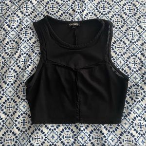 Express women’s crop top